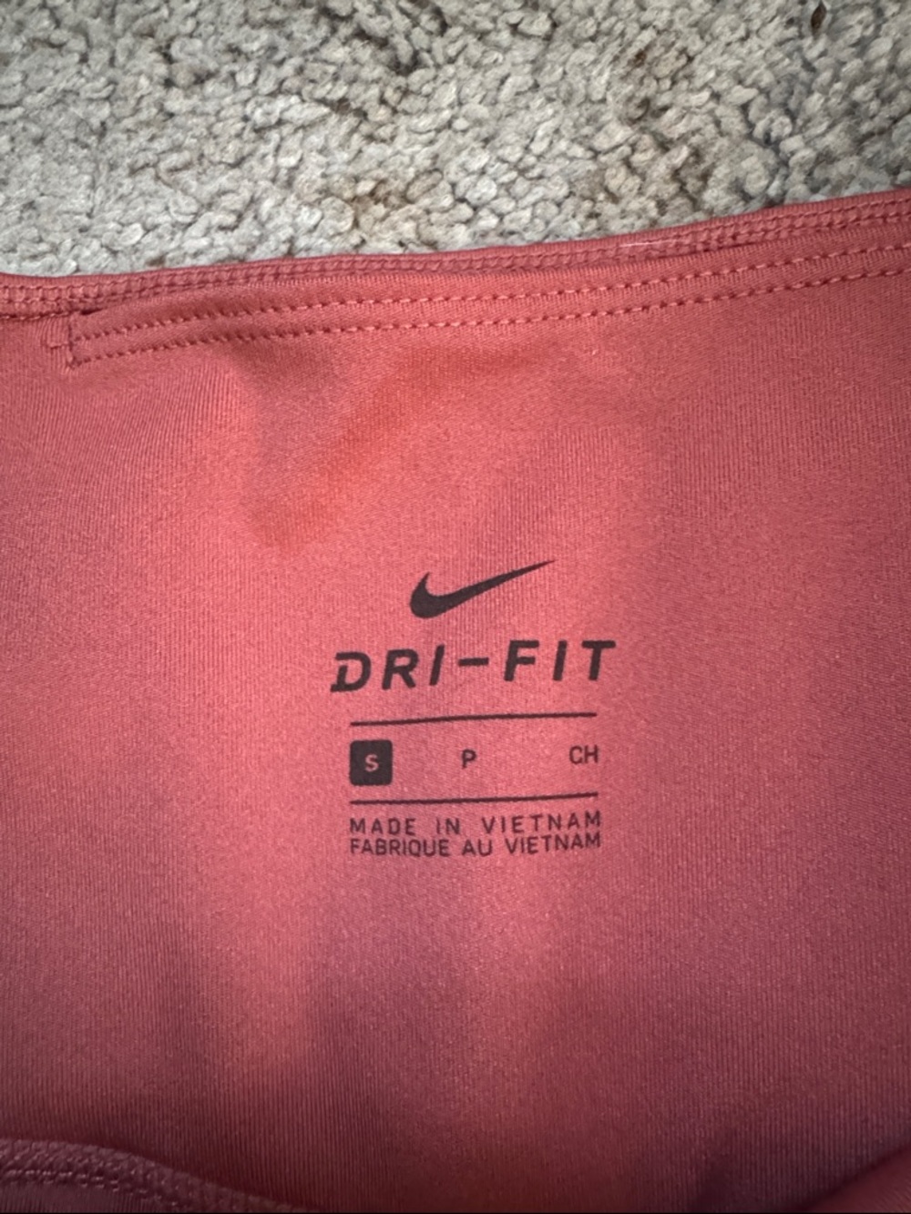 Nike Women's Burnt Orange High-Rise Bike Shorts - Picture 2 of 5